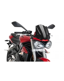 Parbriz PUIG NEW. GEN SPORT 9999N Negru SPORT TRIUMPH SPEED TRIPLE S SPORT TRIUMPH SPEED TRIPLE S
