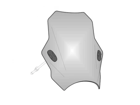 Windshield PUIG BAT dark smoke