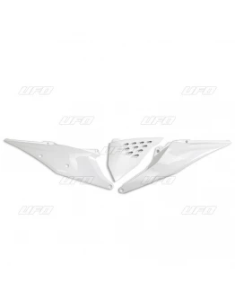 Carene laterale UFO KTM SX/SXF(SX-F) 125/150/250/350/450 '19-'22, EXC 125 '20-'21, EXC/EXCF(EXC-F) 150/250/300/350/450/500 TPI '20-2023 Z  culoare Alb