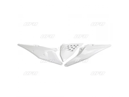 Carene laterale UFO KTM SX/SXF(SX-F) 125/150/250/350/450 19-22, EXC 125 20-21, EXC/EXCF(EXC-F) 150/250/300/350/450/500 TPI 20-2023 Z  culoare Alb | KT05004047