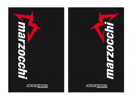 Kit grafic BLACKBIRD pentru telescoape (MARZOCCHI) Set 2 bucati