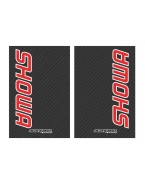 Kit grafic BLACKBIRD pentru telescoape SHOWA-CARBON (Set 2 bucati)