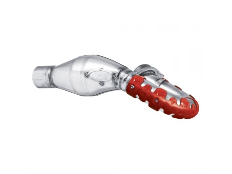 Protectie toba evacuare POLISPORT - (4T)  40 CM - Rosu