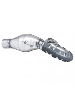 Protectie toba evacuare POLISPORT - (4T)  40 CM - Gri