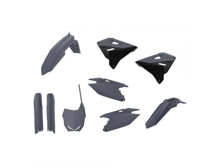 Kit plastice POLISPORT - SUZUKI RM 125/250 '01-'0G (RMZ 450 22) - Culoare Gri