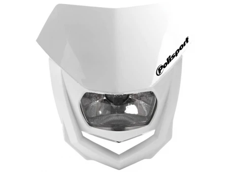Far moto POLISPORT MODEL HALO (halogen) - Alb | 8657400036