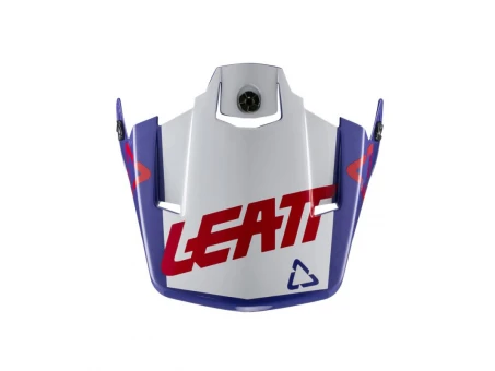 Leatt vizor pentru casca GPX 3.5 V20.2 Royal - Alb/Albastru/Rosu