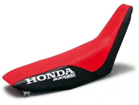 Husă șa BLACKBIRD HONDA CR 125 '93-'97, CR 250 '92-'96 TRADITIONAL culoare Rosu/Negru Logo Honda