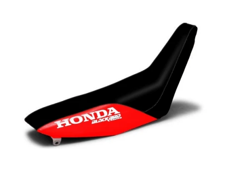 Husă șa BLACKBIRD HONDA CR 125 '93-'97, CR 250 '92-'96 TRADITIONAL culoare Negru/Rosu Logo Honda