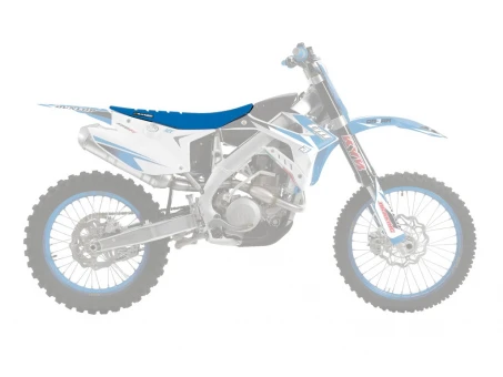 Husă șa BLACKBIRD TM MX/EN 2T '15-'21 ZEBRA culoare Albastru