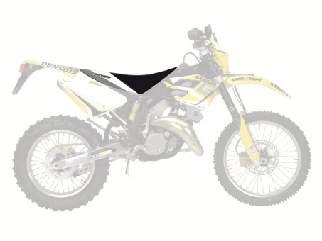 Husă șa BLACKBIRD GAS GAS EC 125/250/300 '02-'06, FSE 450 '02-'06 PYRAMID (PMD) culoare Negru Gri Alb