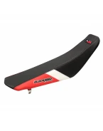 Husă șa BLACKBIRD HONDA CR 125/250 02-07, CRF 450R 02-04 DREAM 4 culoare Negru/Rosu/Alb | E1134N