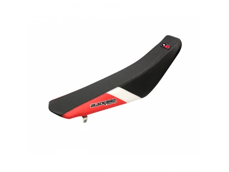 Husă șa BLACKBIRD HONDA XR 650R '00-'09, DREAM 4 culoare Negru/Rosu/Alb