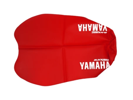 Husă șa BLACKBIRD YAMAHA XT 600 '87-'90 TRADITIONAL LOGO YAMAHA culoare Rosu