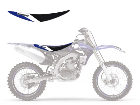 Husă șa BLACKBIRD YAMAHA YZF 450 '10-'13 DREAM 3 culoare Negru Alb Albastru