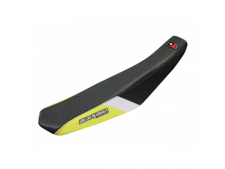 Husă șa BLACKBIRD SUZUKI RM 125/250 '01-'23 DREAM 4 culoare Negru Galben Alb