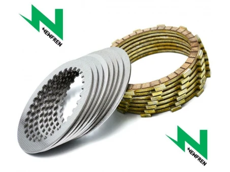 NEWFREN TARCZE SPRZĘGŁOWE Z PRZEKŁADKAMI HONDA CBF 125 09-19; CRF 150F 06-17; YAMAHA MT 125 14-19; YZF-R125 14-18 (EBS1191) | F2685AC