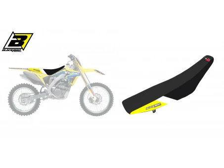 Husă șa BLACKBIRD SUZUKI RMZ 250 '07-'18 DREAM 4 culoare Negru Galben Alb