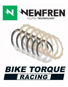 Set discuri de ambreiaj NEWFREN - RACING cu distantiere KTM SX-F 250/350 '16-'24; XC-F 250/350 '16-'20; HUSQVARNA FC 250/350 '16-'24; FX 350 '17-'24; GAS GAS MCF 250/350 '21-'24; EXF 250/350 '21-'24