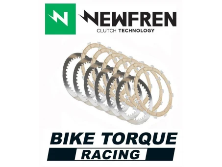 NEWFREN TARCZE SPRZĘGŁOWE RACING Z PRZEKŁADKAMI KTM SX-F 250/350 16-24; XC-F 250/350 16-20; HUSQVARNA FC 250/350 16-24; FX 350 17-24; GAS GAS MCF 250/350 21-24; EXF 250/350 21-24 | F1470SR