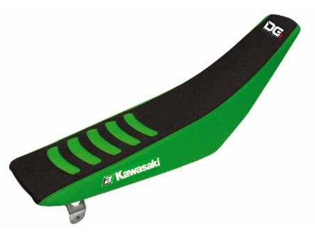Husă șa BLACKBIRD KAWASAKI KXF 250/450 '06-'08 DOUBLE GRIP 3 culoare Negru Verde