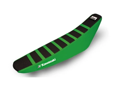 Husă șa BLACKBIRD KAWASAKI KXF 250 '13-'20, KXF 450 '12-'18 ZEBRA culoare Negru Verde