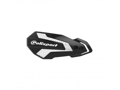 Set Handguard (Universale) POLISPORT - Husqvarna TE/FE 22; GAS GAS EC/EC-F '21-'23 - Negru Alb