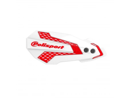 Set Handguard (Universale) POLISPORT - Husqvarna TE/FE 22; GAS GAS EC/EC-F '21-'23 - Alb Rosu