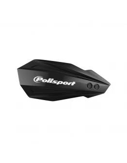 Set Handguard POLISPORT MODEL BULLIT cu kit montaj universal 22/28 A TE/FE 22-'23; GAS GAS EC/EC-F '21-23 - Negru