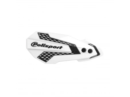 Set Handguard (Universale) POLISPORT - HONDA CR/CRF '0722' - Alb Negru