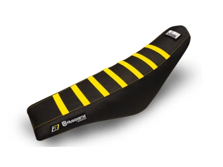 Husă șa BLACKBIRD HUSQVARNA FC/TC '14-'15, TE/FE '14-'16 ZEBRA culoare Galben Negru