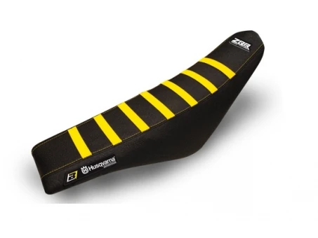 Husă șa BLACKBIRD HUSQVARNA FC/TC '16-'18, TE/FE '17-'19 ZEBRA culoare Negru Galben