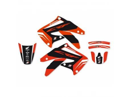 Kit grafic BLACKBIRD HONDA CRF 450R '02-'04 DREAM 4 culoare Rosu Negru