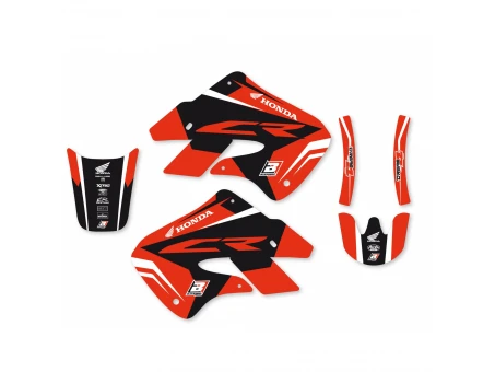Kit grafic BLACKBIRD HONDA CR 125R '98-'99, CR 250R '97-'99 DREAM 4 culoare Rosu Negru