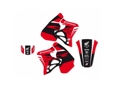 Kit grafic BLACKBIRD HONDA CR 125R '93-'97, CR 250R '92-'96 DREAM 4 culoare Rosu Negru
