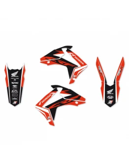 Kit grafic BLACKBIRD HONDA CRF 250R '14-'17, CRF 450R '13-'16 DREAM 4 culoare Rosu Negru