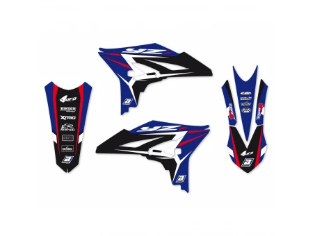 Kit grafic BLACKBIRD YAMAHA YZ 250F '10-'13 DREAM 4 culoare Albastru Negru