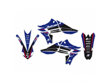 Kit grafic BLACKBIRD YAMAHA YZ 450F '10-'13 DREAM 4 culoare Albastru Negru