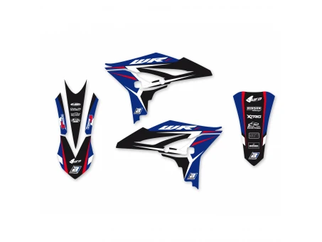 Kit grafic BLACKBIRD YAMAHA WR 450F 12-15 DREAM 4 culoare Albastru Negru | E2241N