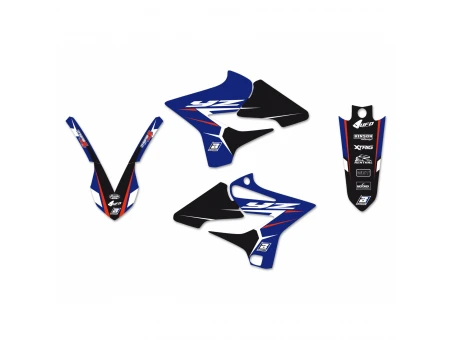 Kit grafic BLACKBIRD YAMAHA YZ 125/250 '15-'21 DREAM 4 culoare Albastru Negru Alb