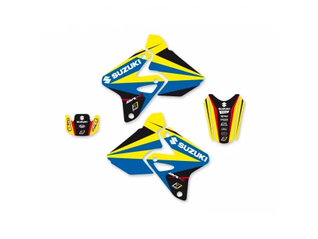 Kit grafic BLACKBIRD SUZUKI DRZ 400 '00-'23 DREAM 4 culoare Galben Albastru