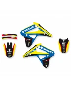 Kit grafic BLACKBIRD SUZUKI RMZ 450 '05-'07 DREAM 4 culoare Albastru Galben Negru