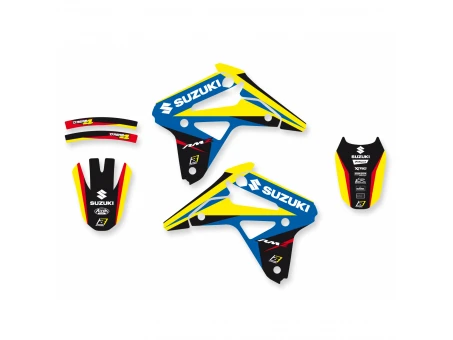 Kit grafic BLACKBIRD SUZUKI RMZ 450 '05-'07 DREAM 4 culoare Albastru Galben Negru