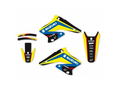 Kit grafic BLACKBIRD SUZUKI RMZ 250 '04-'06 DREAM 4 culoare Albastru Galben Negru