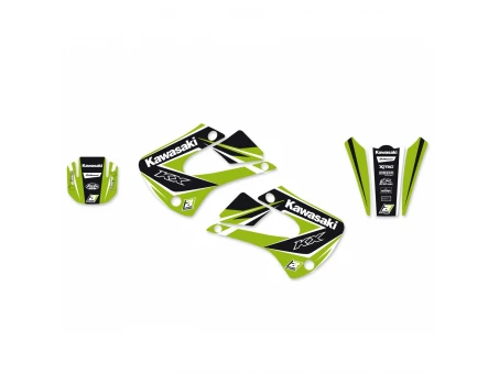 Kit grafic BLACKBIRD KAWASAKI KX 85 '01-'13 DREAM 4 culoare Verde Negru