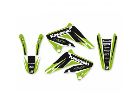 Kit grafic BLACKBIRD KAWASAKI KX 250F '04-'05 DREAM 4 culoare Verde Negru