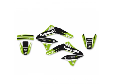 Kit grafic BLACKBIRD KAWASAKI KX 450F '06-'08 DREAM 4 culoare Verde Negru