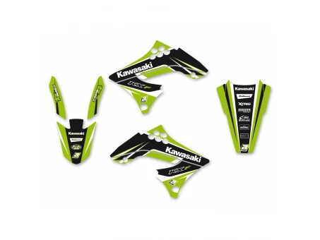 Kit grafic BLACKBIRD KAWASAKI KX 450F '09-'11 DREAM 4 culoare Verde Negru