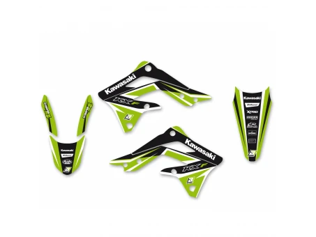Kit grafic BLACKBIRD KAWASAKI KX 450F '12-'15 DREAM 4 culoare Verde Negru