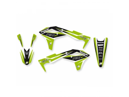 Kit grafic BLACKBIRD KAWASAKI KX 250F '17-'20 DREAM 4 culoare Verde Negru